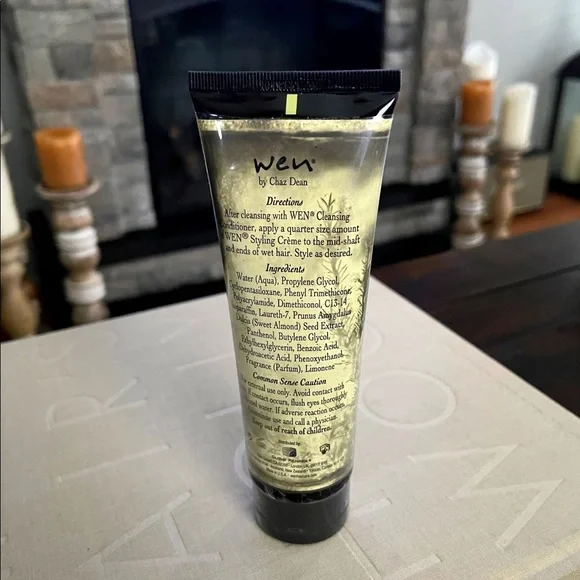 New! Wen by chaz dean sweet almond mint styling creme 4 fl oz - Picture 2 of 2